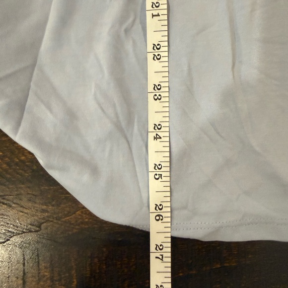 Lush Gray V-Neck Long Sleeve Blouse XL Relaxed Lightweight Top - Picture 6 of 8